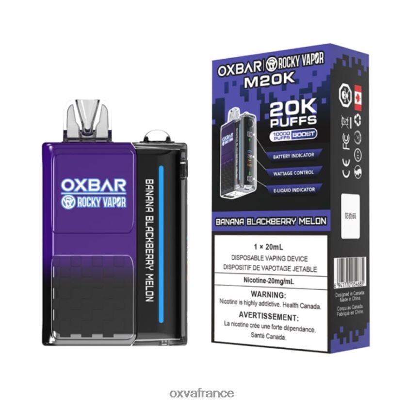 OXVA Paris - 6HT0Z3 fraise cc OXVA OXBAR M20K