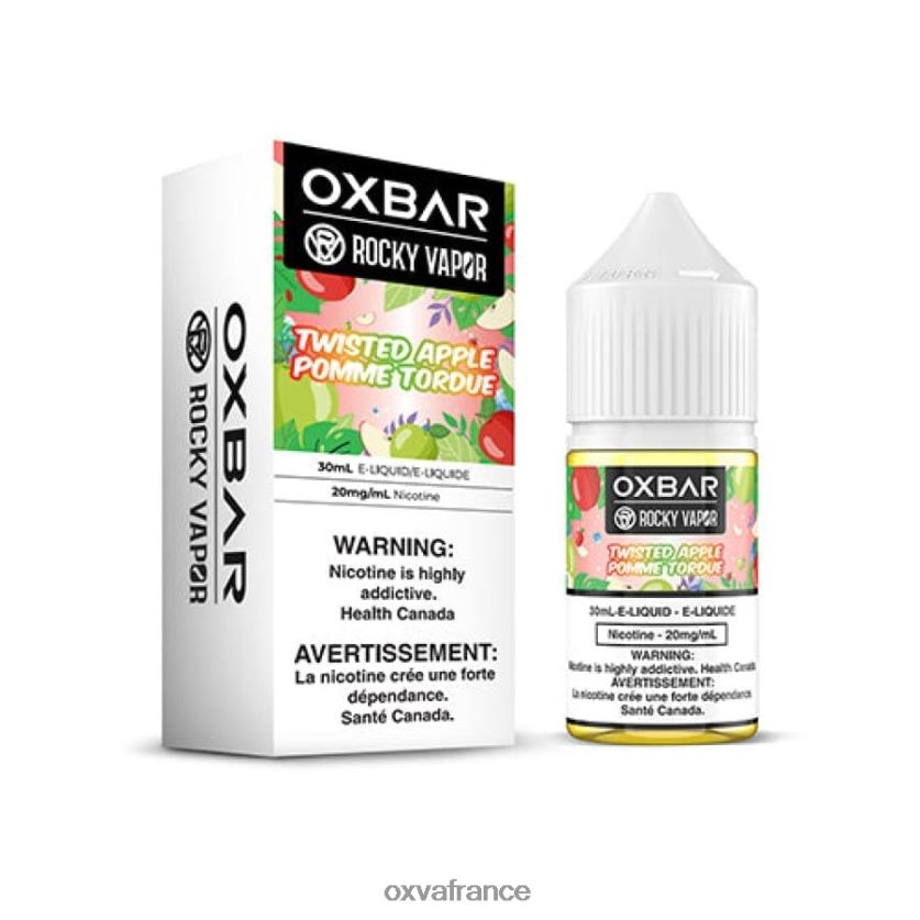 OXVA France - 6HT0Z51 pomme tordue OXVA OXBAR 30 ml de sel de table
