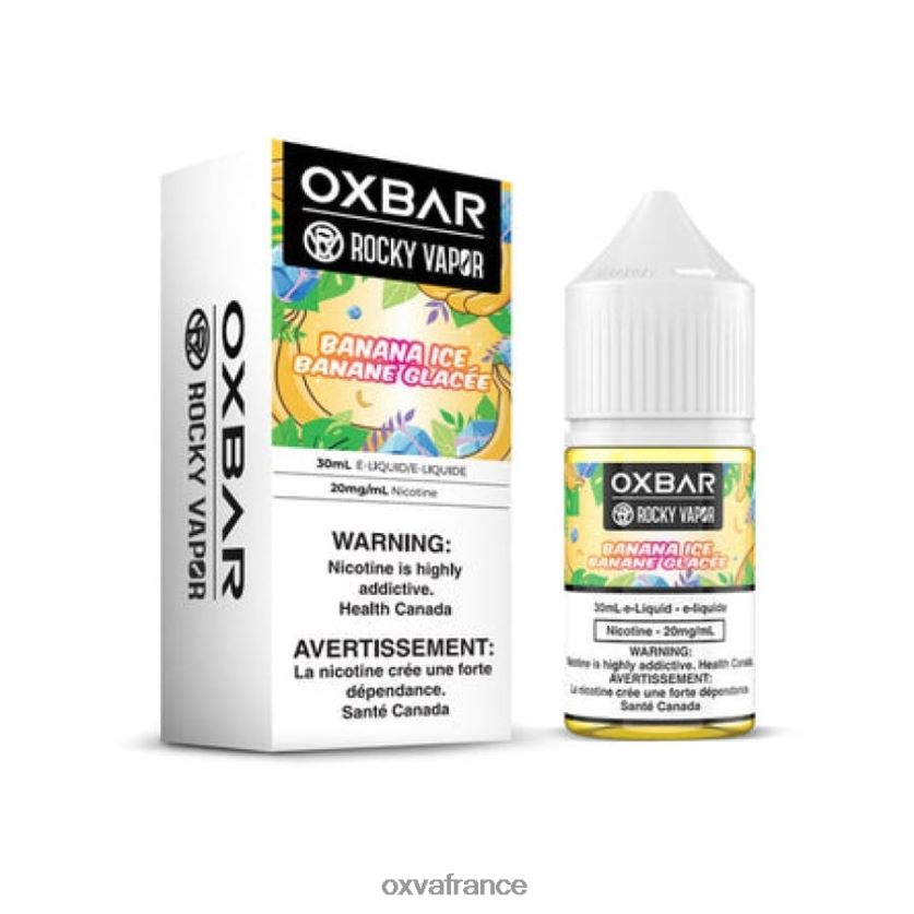 OXVA Online Store - 6HT0Z55 glace à la banane OXVA OXBAR 30 ml de sel de table