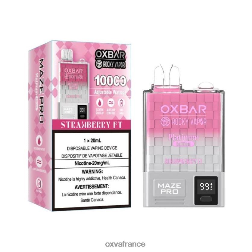 OXVA Paris - 6HT0Z13 fraise pi OXVA OXBAR MAZE PRO 10000