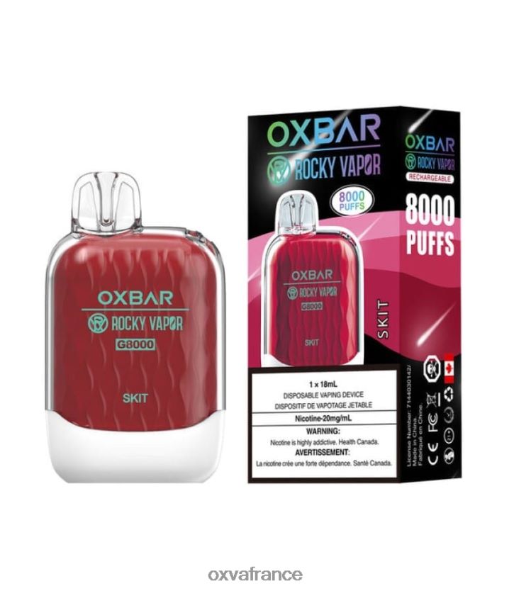 OXVA Vape Flavors - 6HT0Z38 sketch OXVA OXBAR G8000