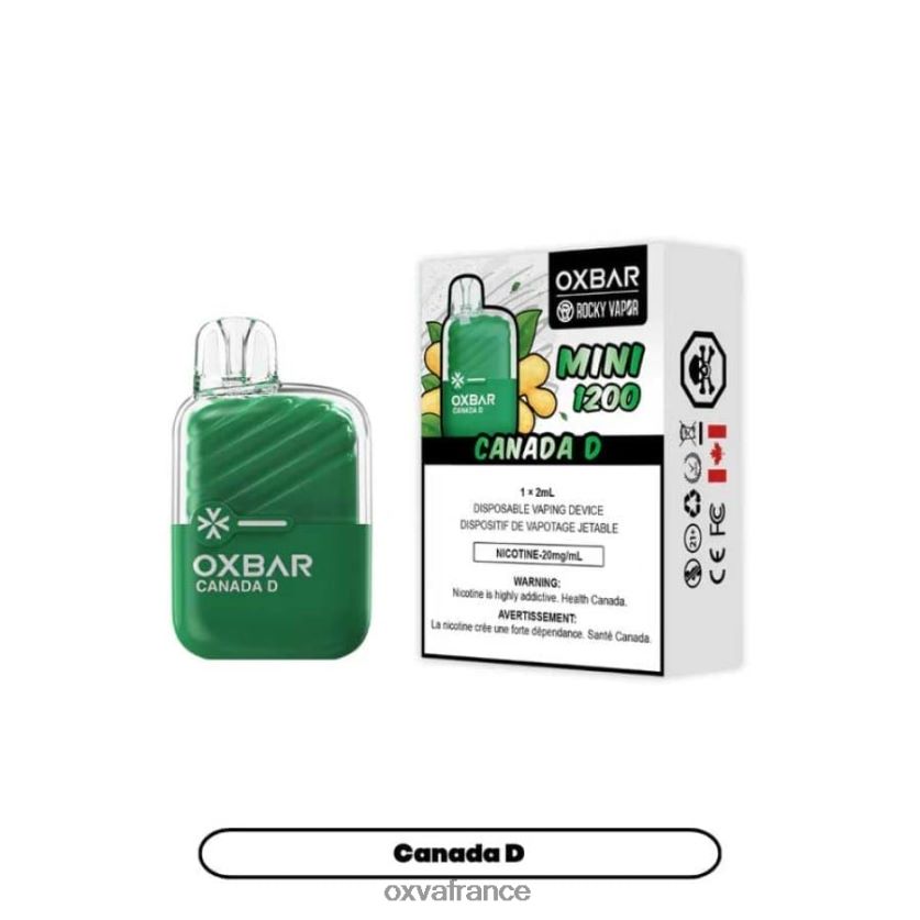 OXVA Cigarette Électronique - 6HT0Z9 canada d OXVA OXBAR MINI 1200