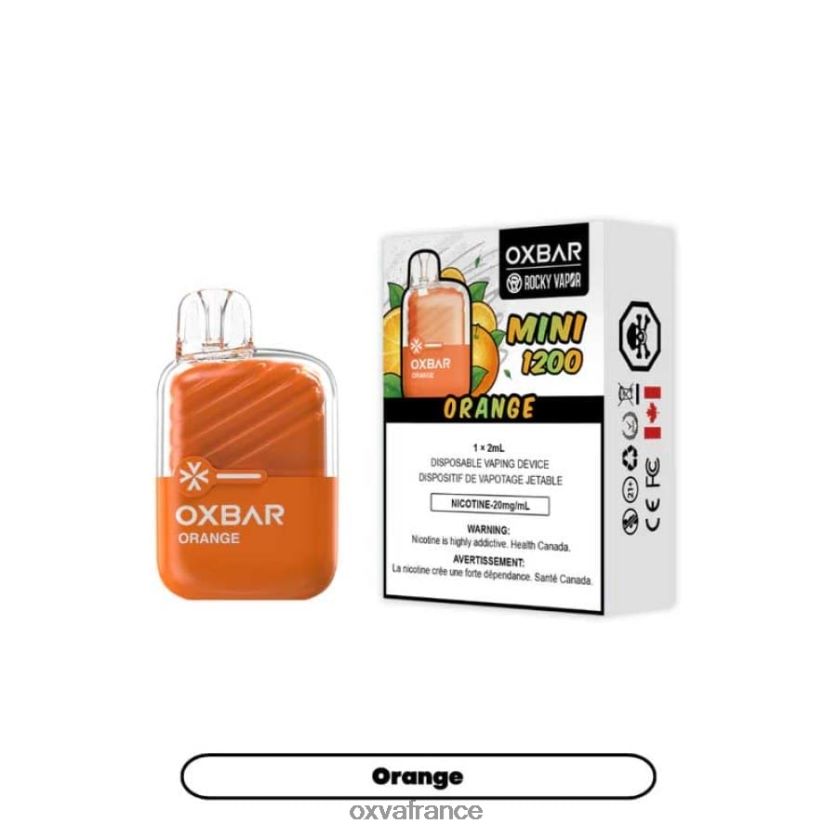 OXVA Vape Store - 6HT0Z7 orange OXVA OXBAR MINI 1200