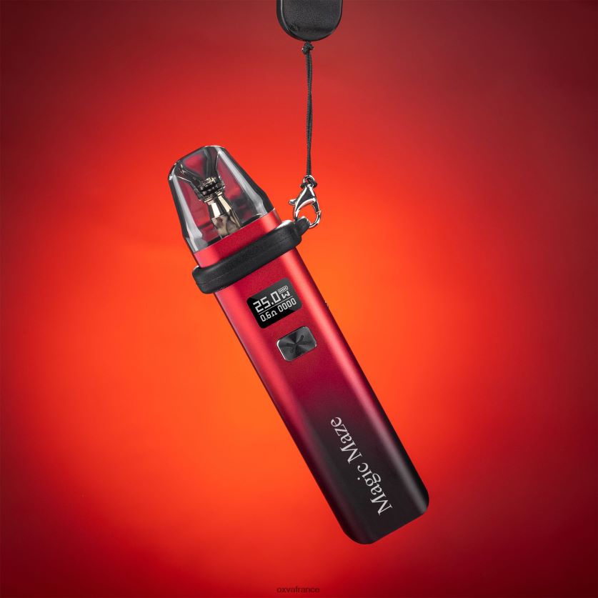 OXVA Disposable Pod - 6HT0Z131 noir rouge OXVA MAGIC MAZE XLIM kit de dosettes