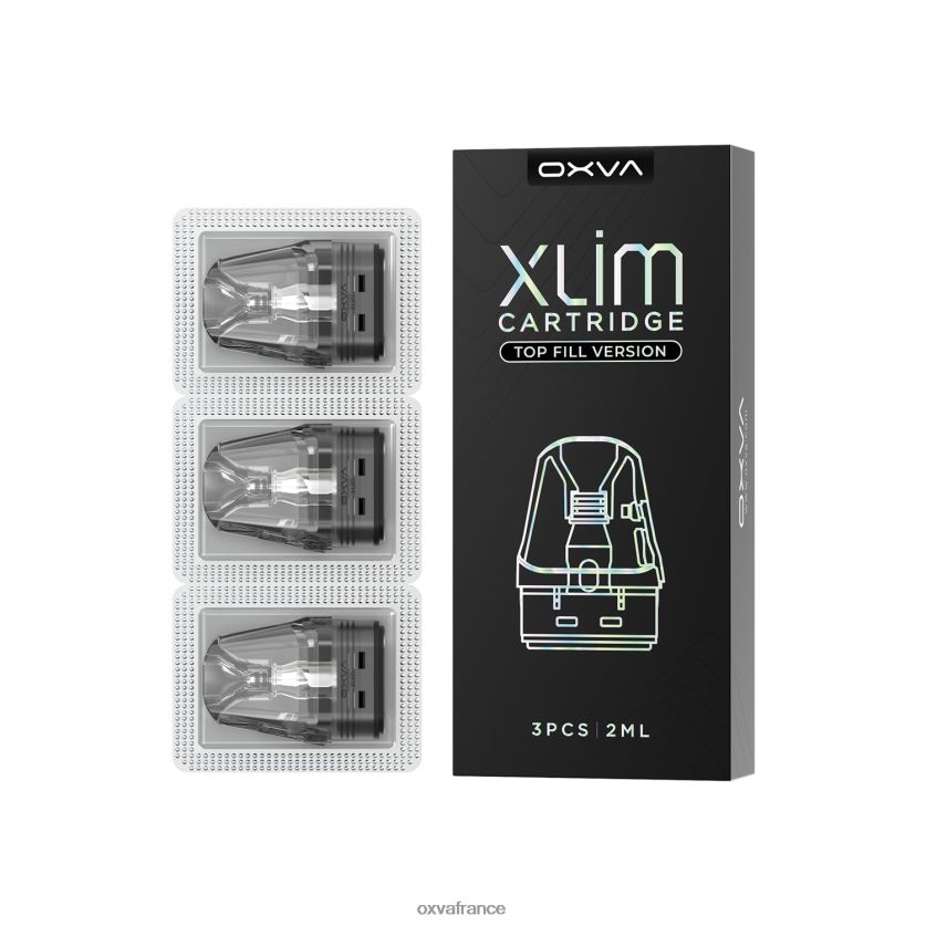 OXVA Paris - 6HT0Z83 gris OXVA XLIM V3 remplissage supérieur de la cartouche